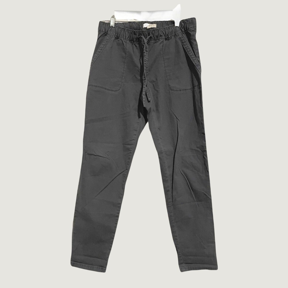 Y2K Loft Womens Marisa Cargo Utility Gray Pants Drawstring Waist Casual Dance XS